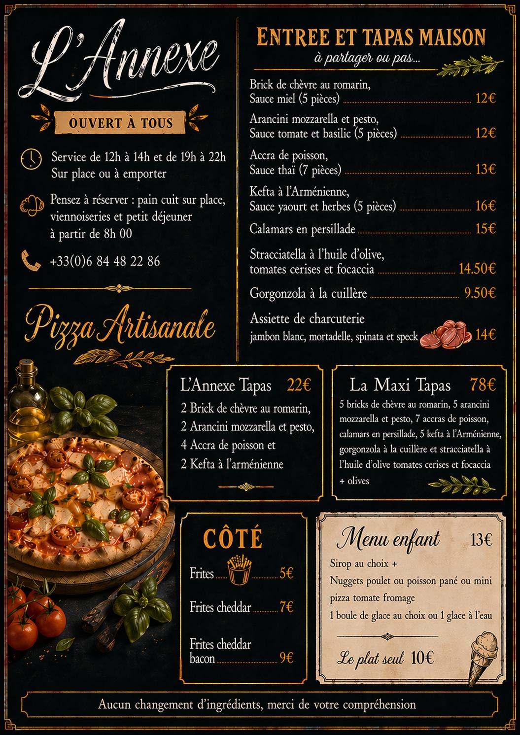 Menu page 1